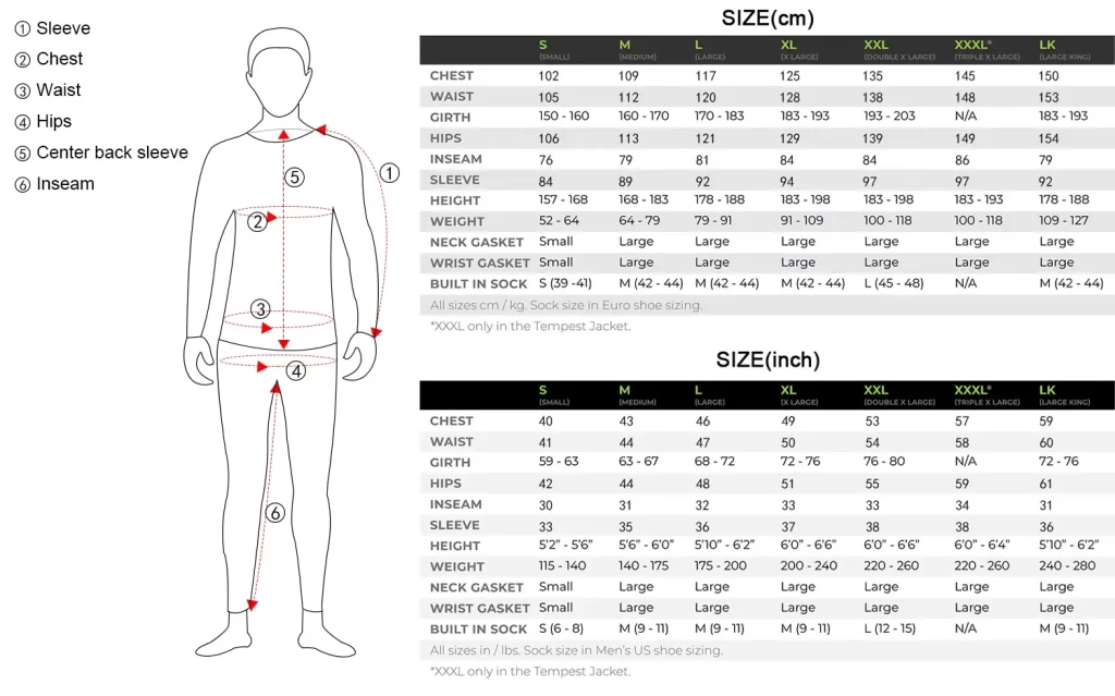 dry suit for women