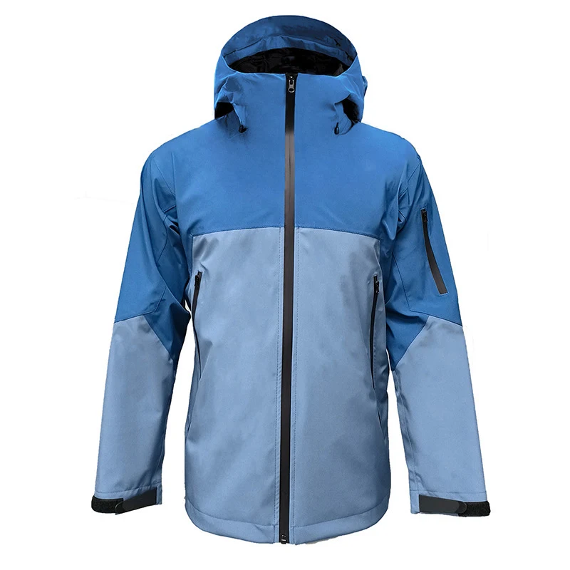 Men's Two-Tone Waterproof Hiking Jacket