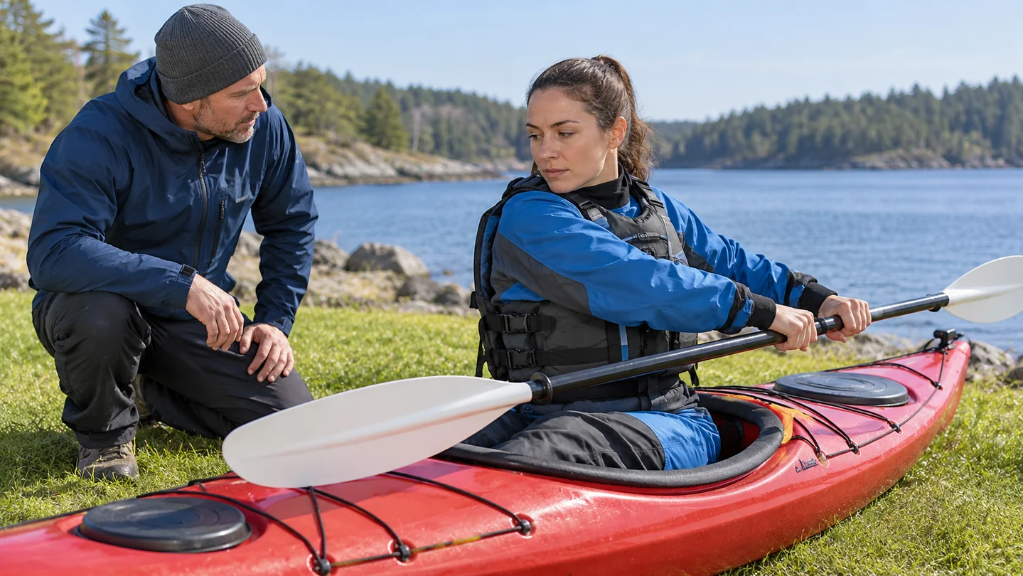 Surface paddling and diving need distinct product briefs.